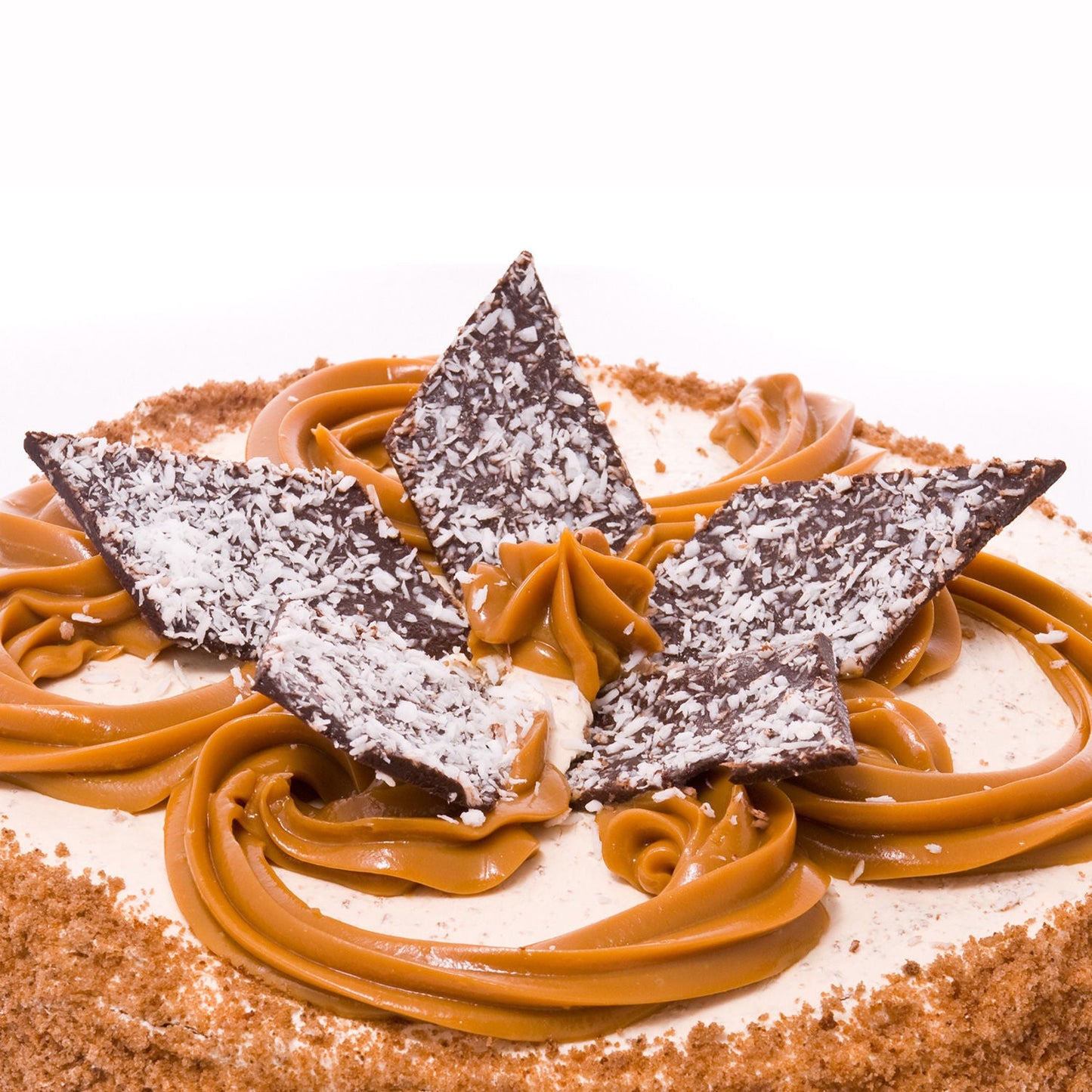 Caramel Drop Cream Cake