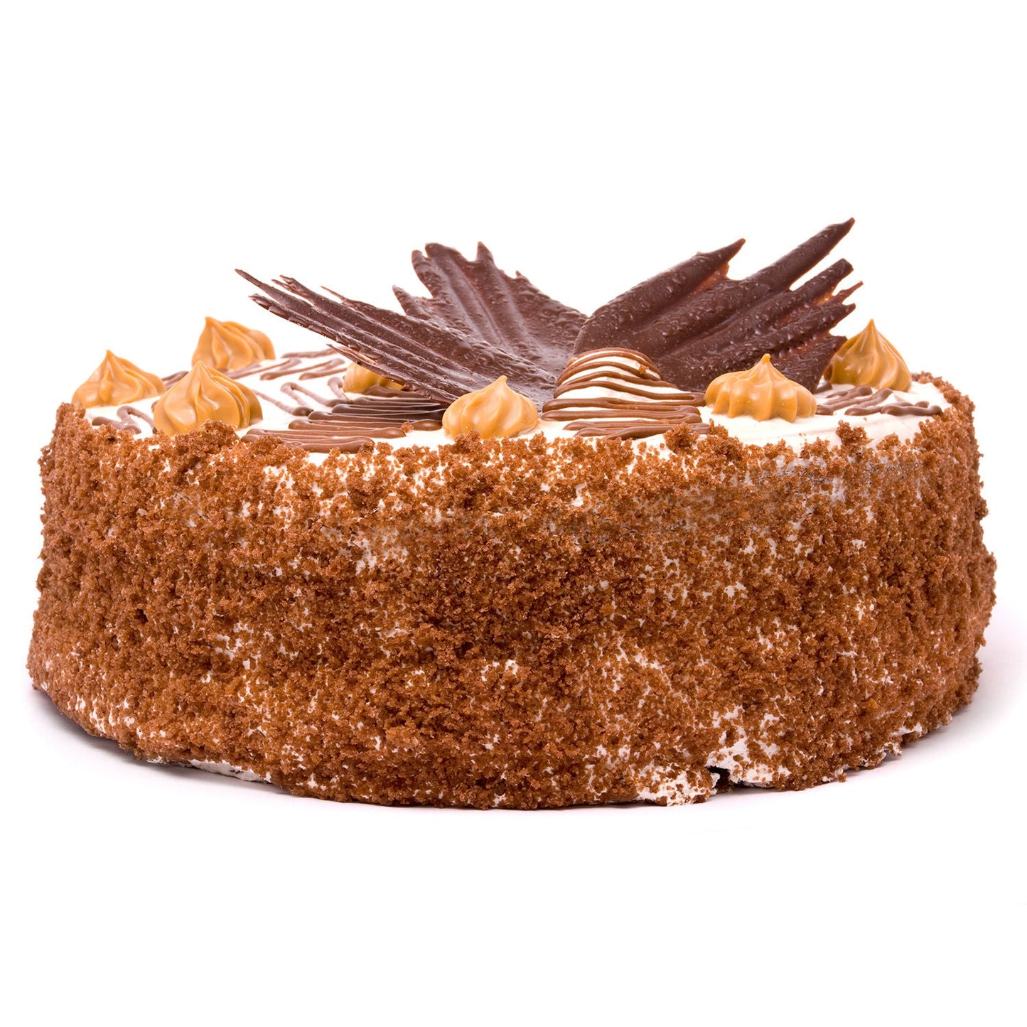 Delicious Caramel Cream Cake