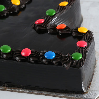 2 Number Truffle Cake