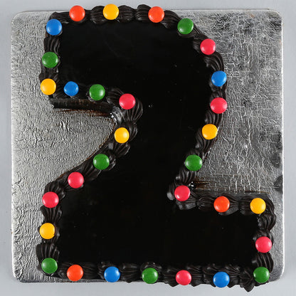 2 Number Truffle Cake
