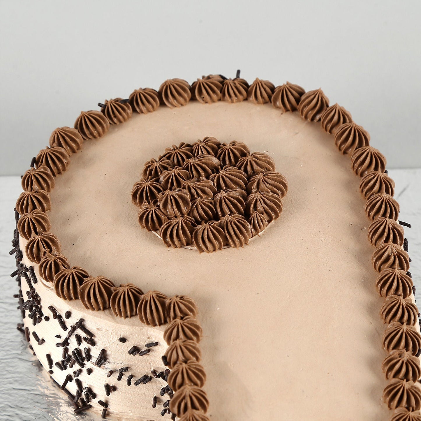 9 Number Chocolate Cake