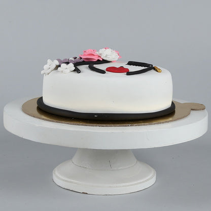Beautiful Lady Truffle Cake