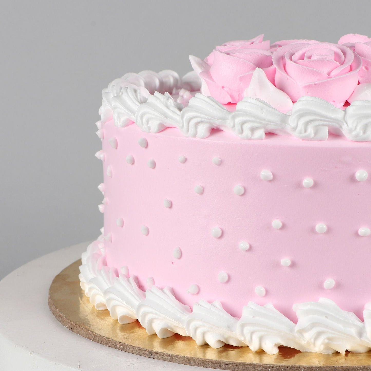 Beauty In Pink Chocolate Cake