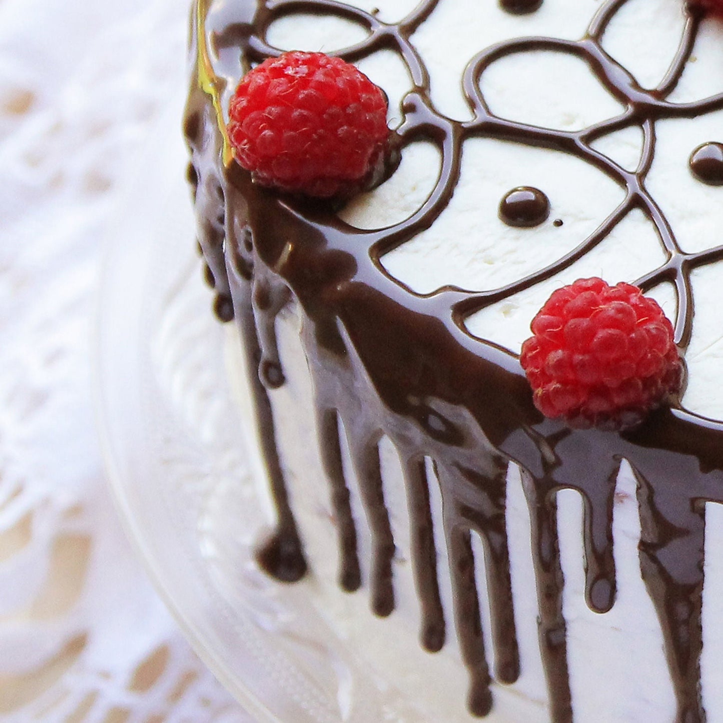 Berry On Top Black Forest Cake