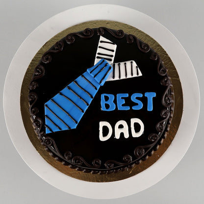 Best Dad Truffle Cake