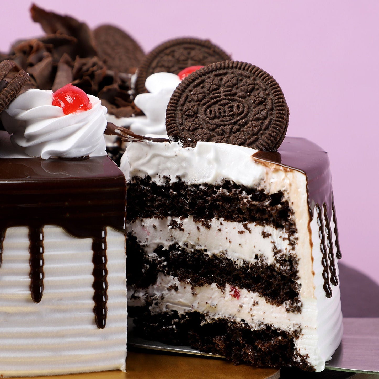 Black Forest Oreo Cake
