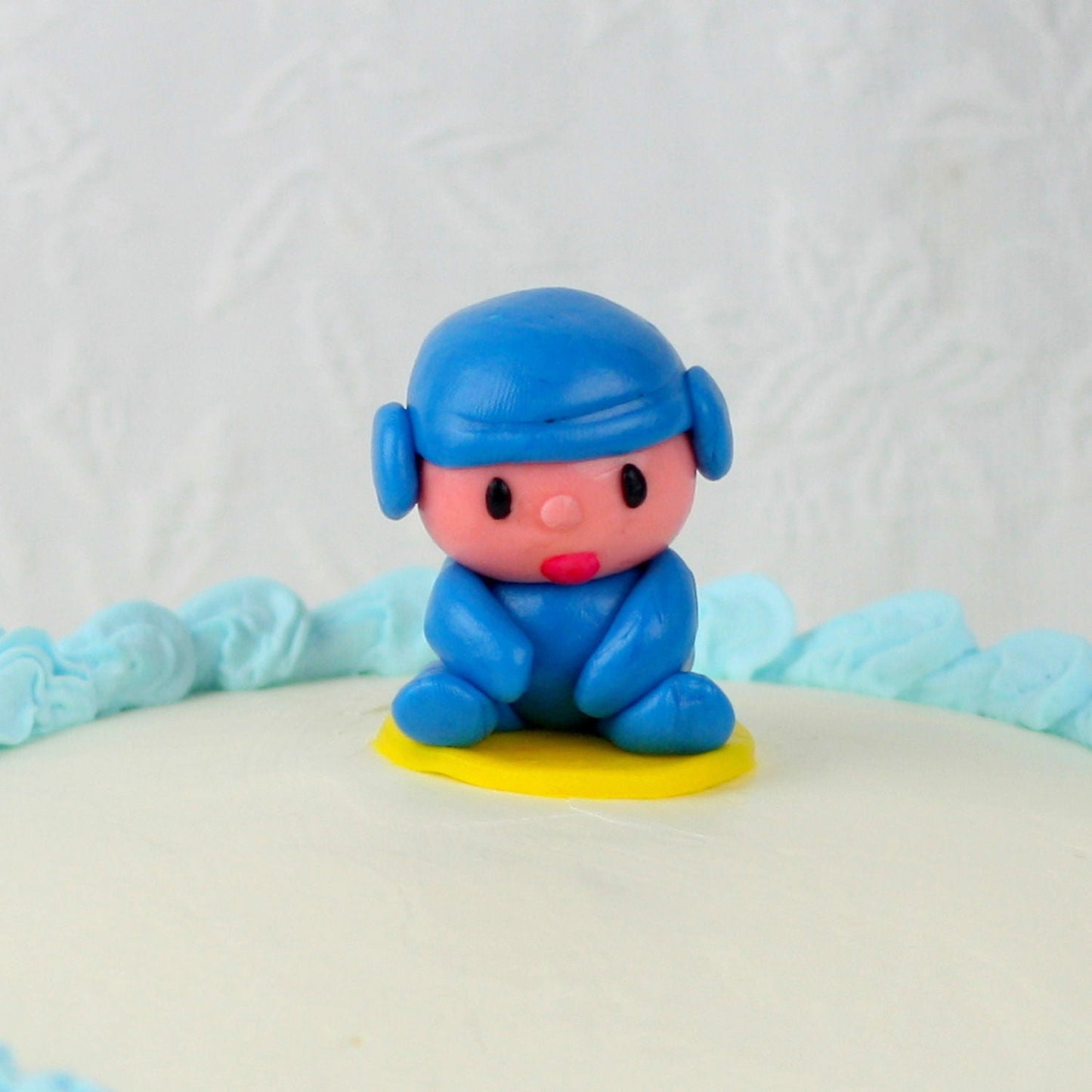 Blue Toy Vanilla Cake
