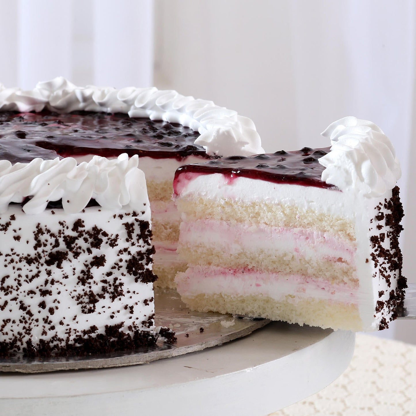 Blueberry Drizzle Cake