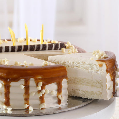 Caramel Cream Cake