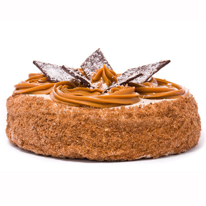 Caramel Drop Cream Cake