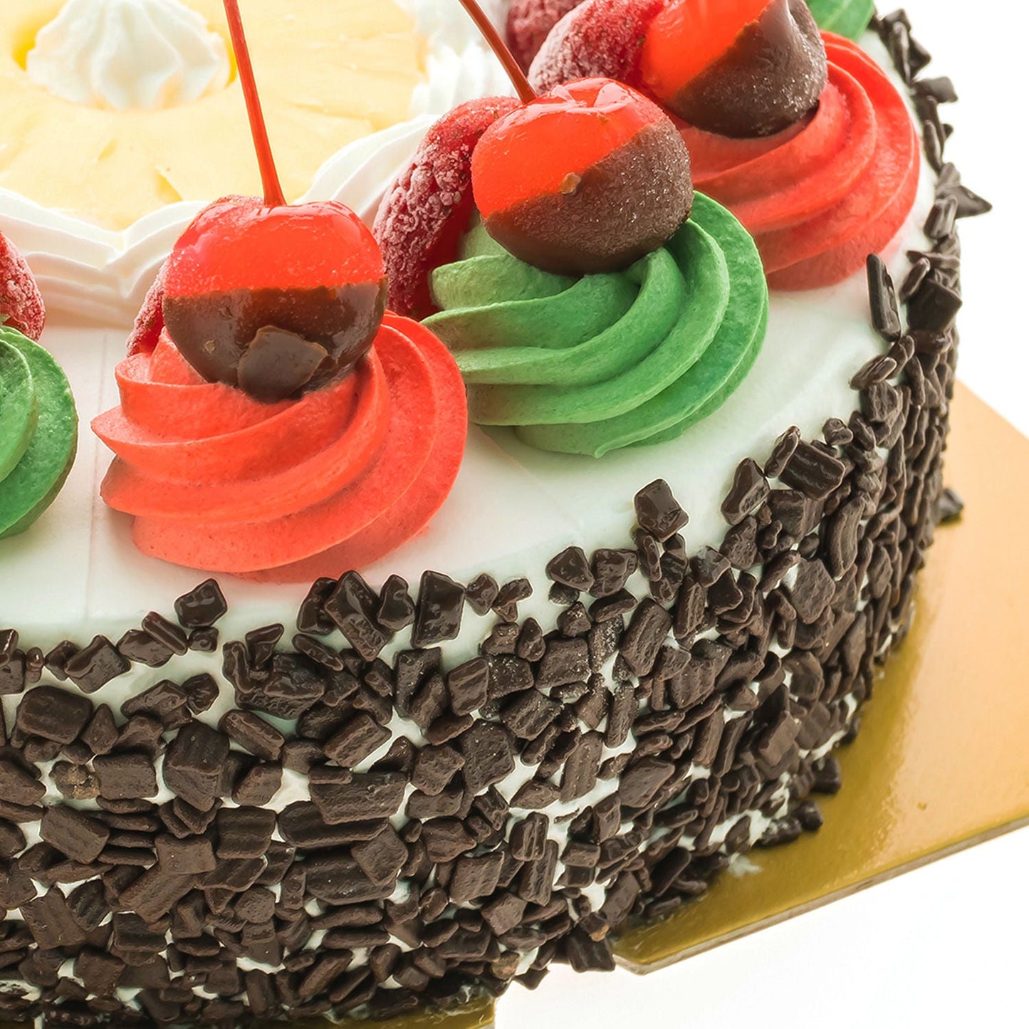 Cherry Toppings Black Forest Cake
