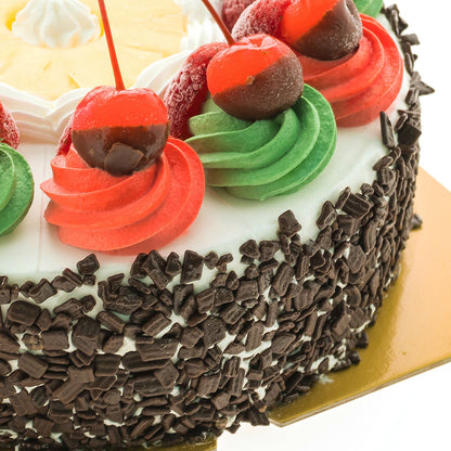 Cherry Toppings Black Forest Cake