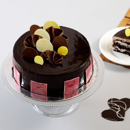 Choco Coin Truffle Cake