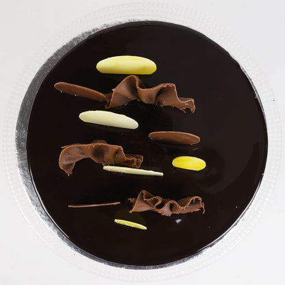 Choco Coin Truffle Cake