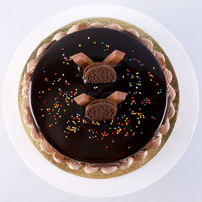 Choco Oreo Bunny Cake