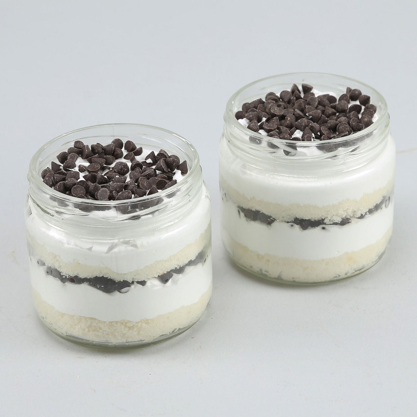 Choco Vanilla Cream Cake Jar