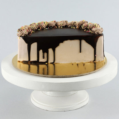 Chocolate Sprinkles Half Cake