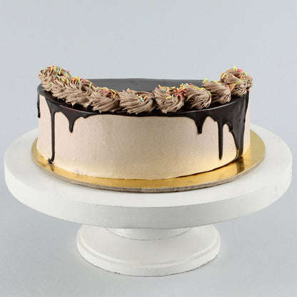 Chocolate Sprinkles Half Cake