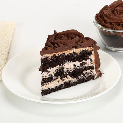 Chocolaty Rose Cake