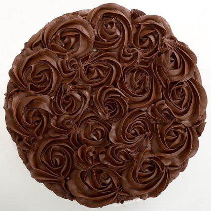 Chocolaty Rose Cake