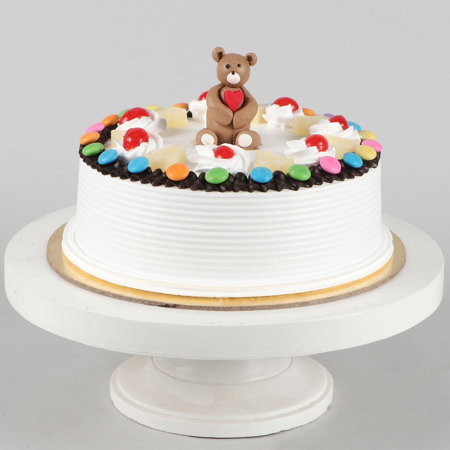 Colourful Topping Fondant Pineapple Cake