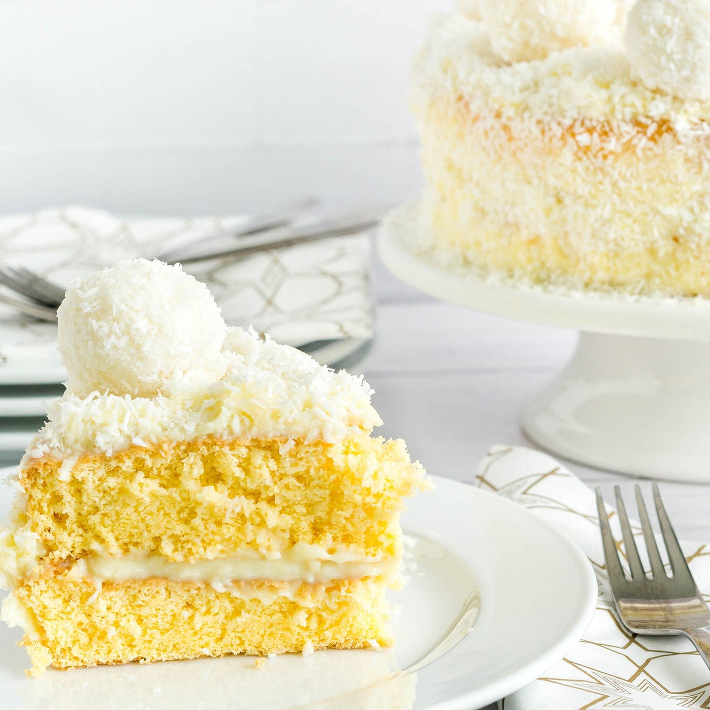 Creamy Coconut Cake
