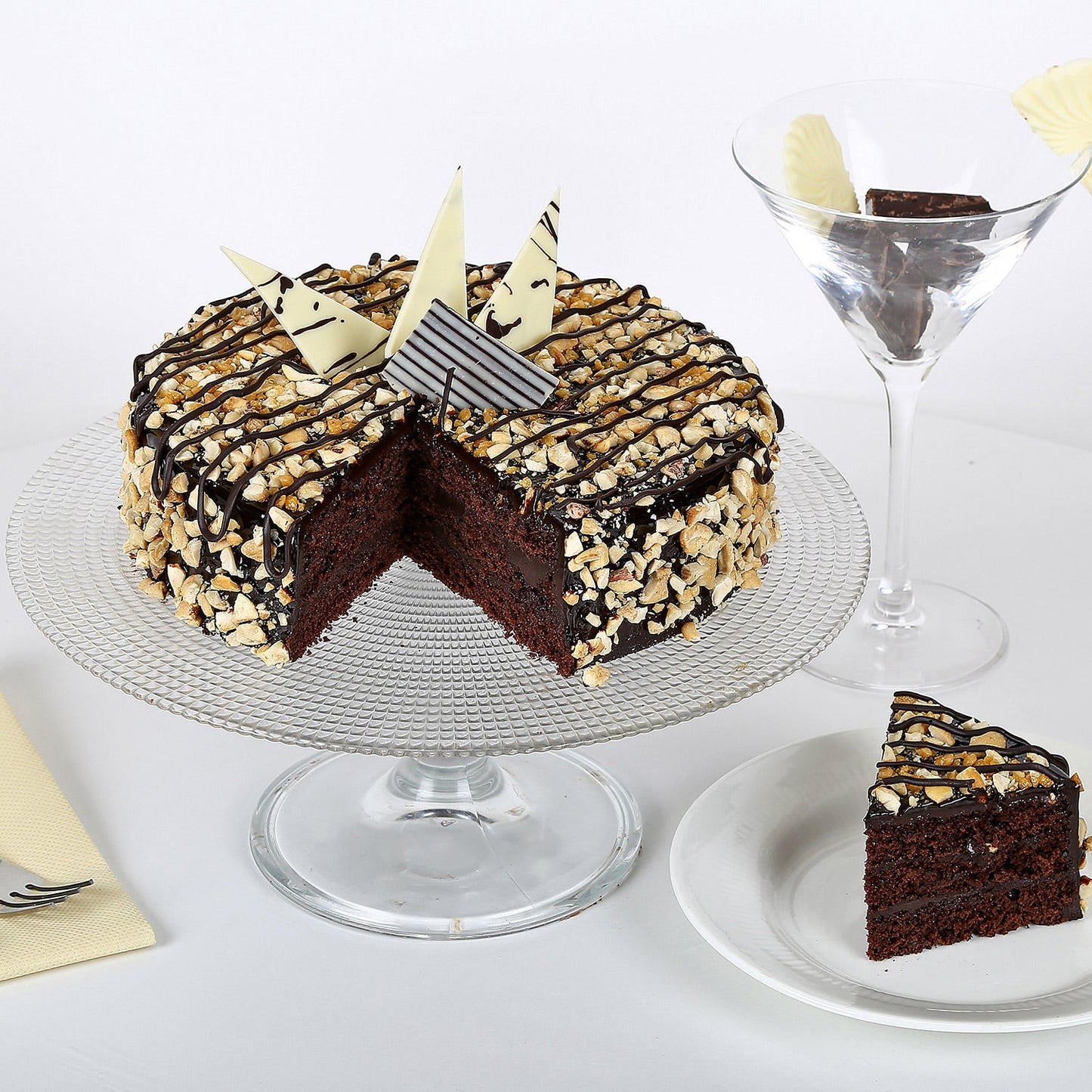 Crunchy Choco Cake