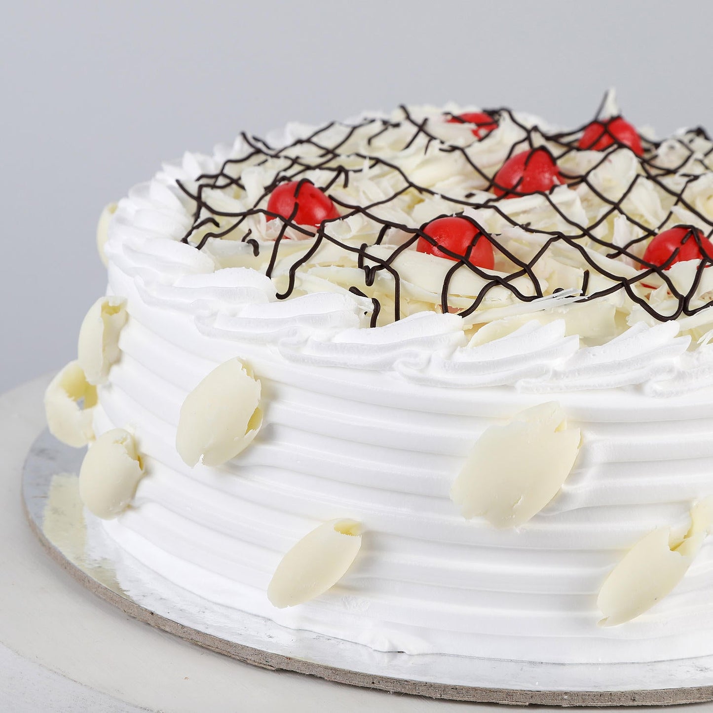 Decadent White Forest Cake