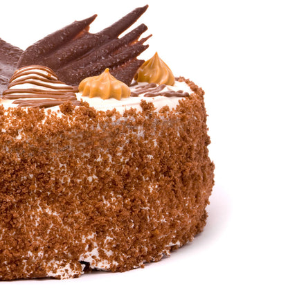 Delicious Caramel Cream Cake