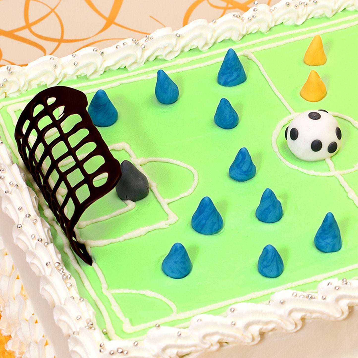 Football Field Theme Cake