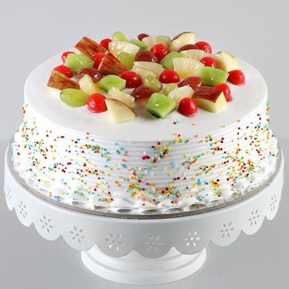 Fresh Fruit Vanilla Cake