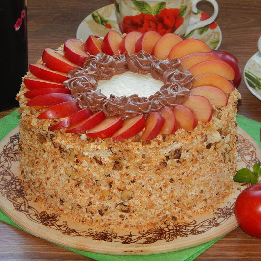 Fruit Walnut Designer Cake